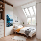 REFLECTIVE WATERS Peel and Stick Vertical Poster