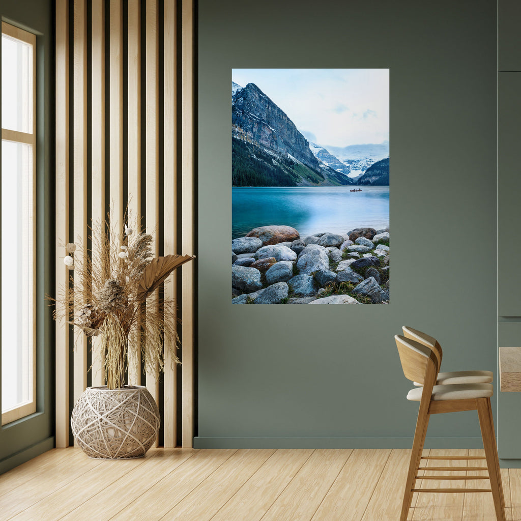 REFLECTIVE WATERS Vertikales Poster zum Abziehen und Aufkleben