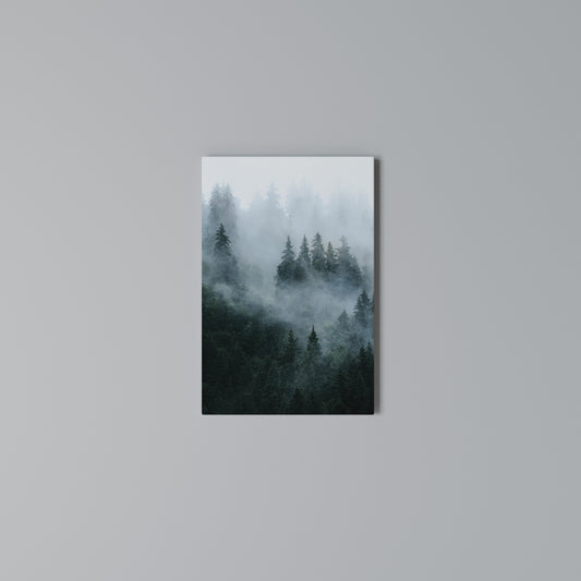VEIL OF MIST Vertical Canvas Print