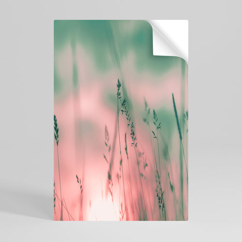 PASTEL BREEZE Selbstklebendes Poster - Hochformat