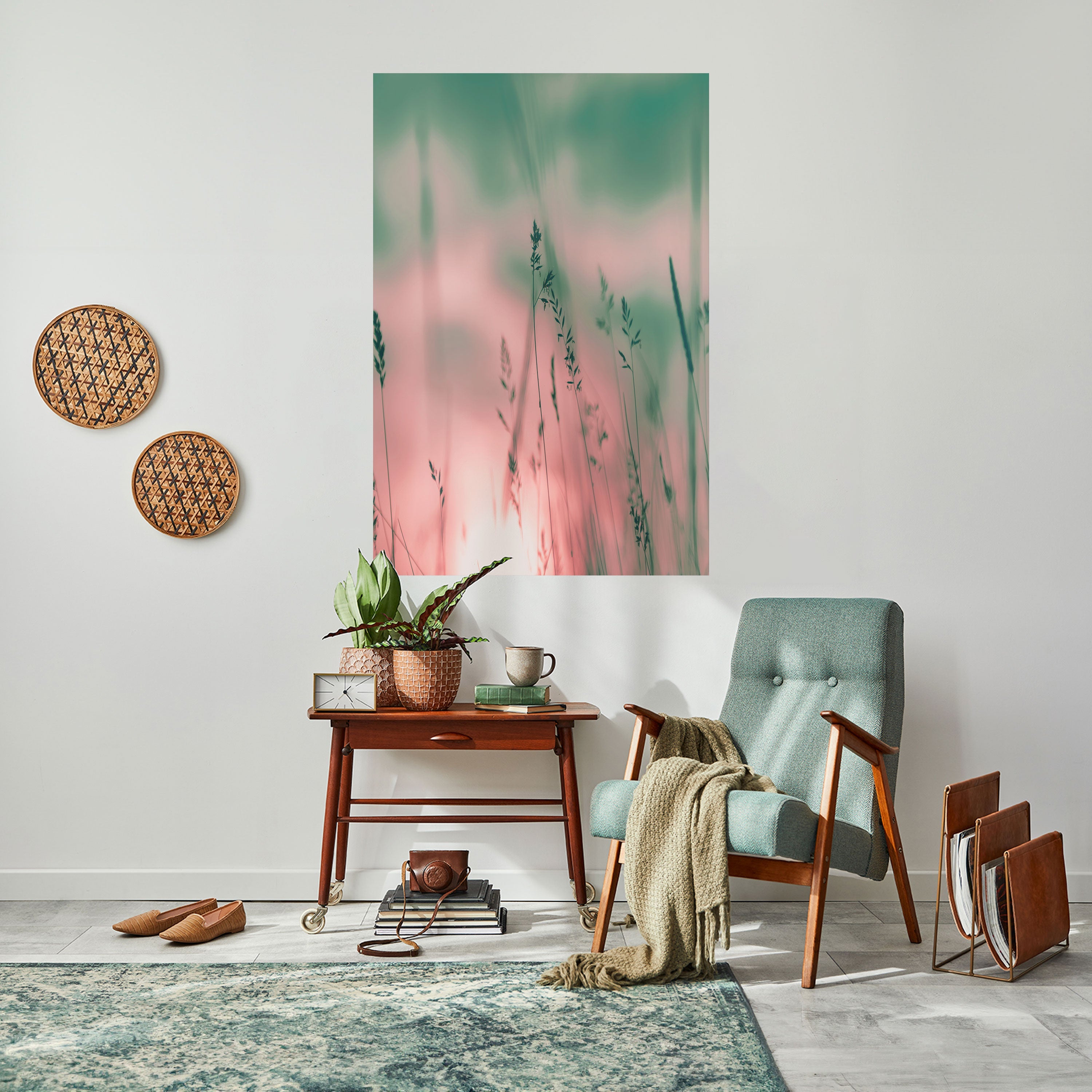 PASTEL BREEZE Vertikales Poster zum Abziehen und Aufkleben