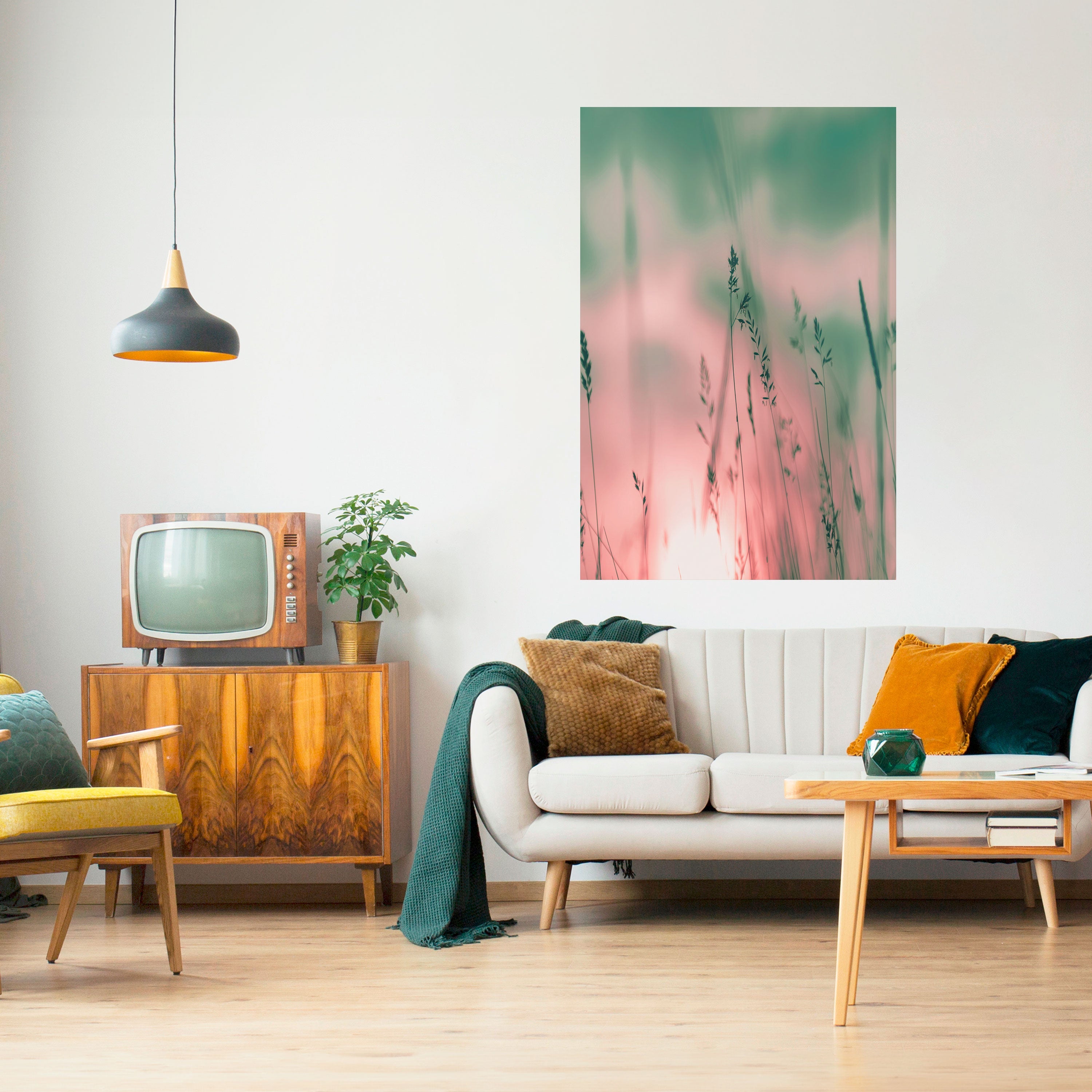 PASTEL BREEZE Vertikales Poster zum Abziehen und Aufkleben