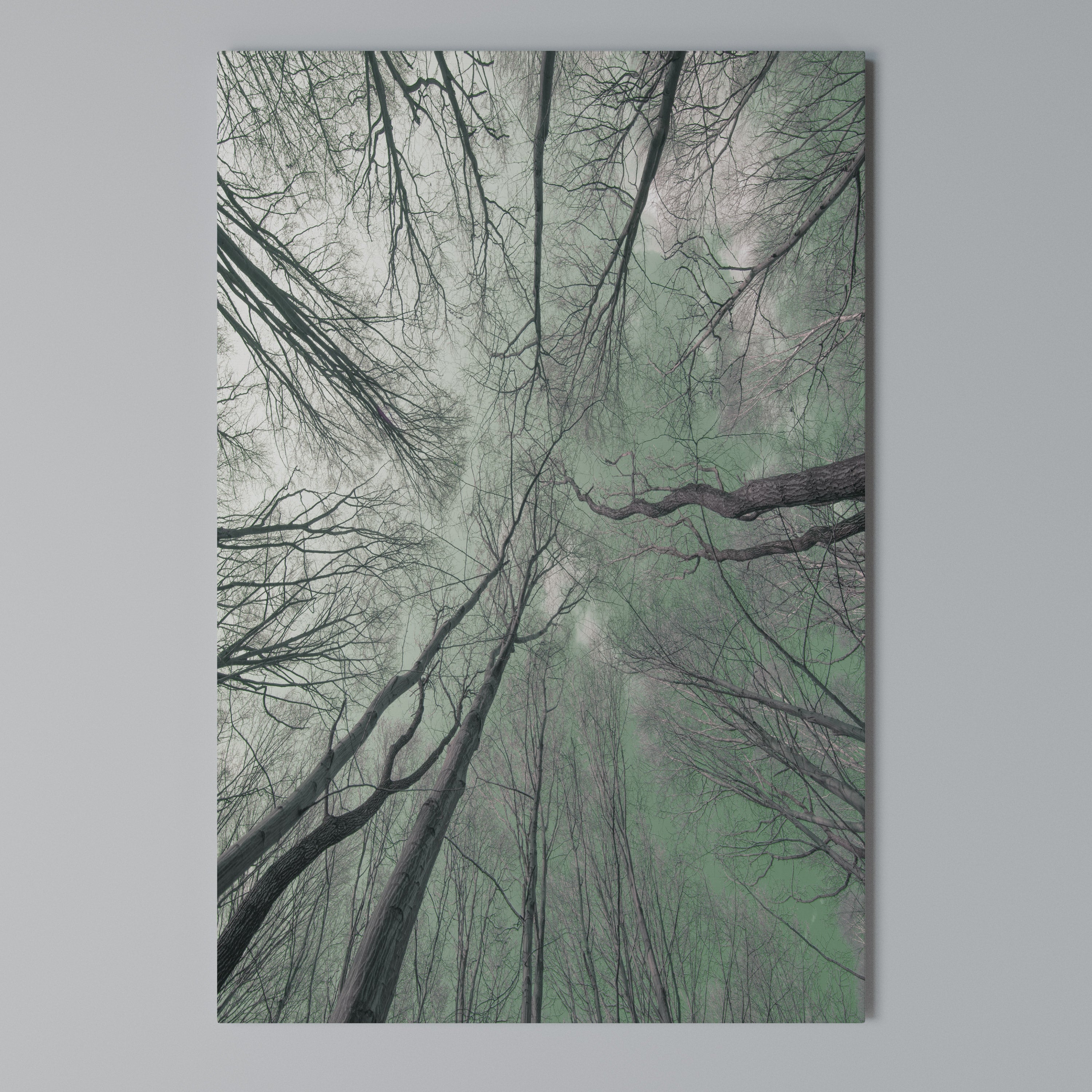SKYWARD FANTASIES Vertical Canvas Print