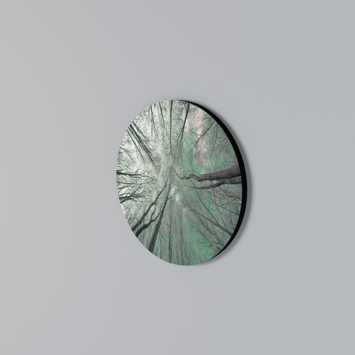 SKYWARD FANTASIES Round Wall Art