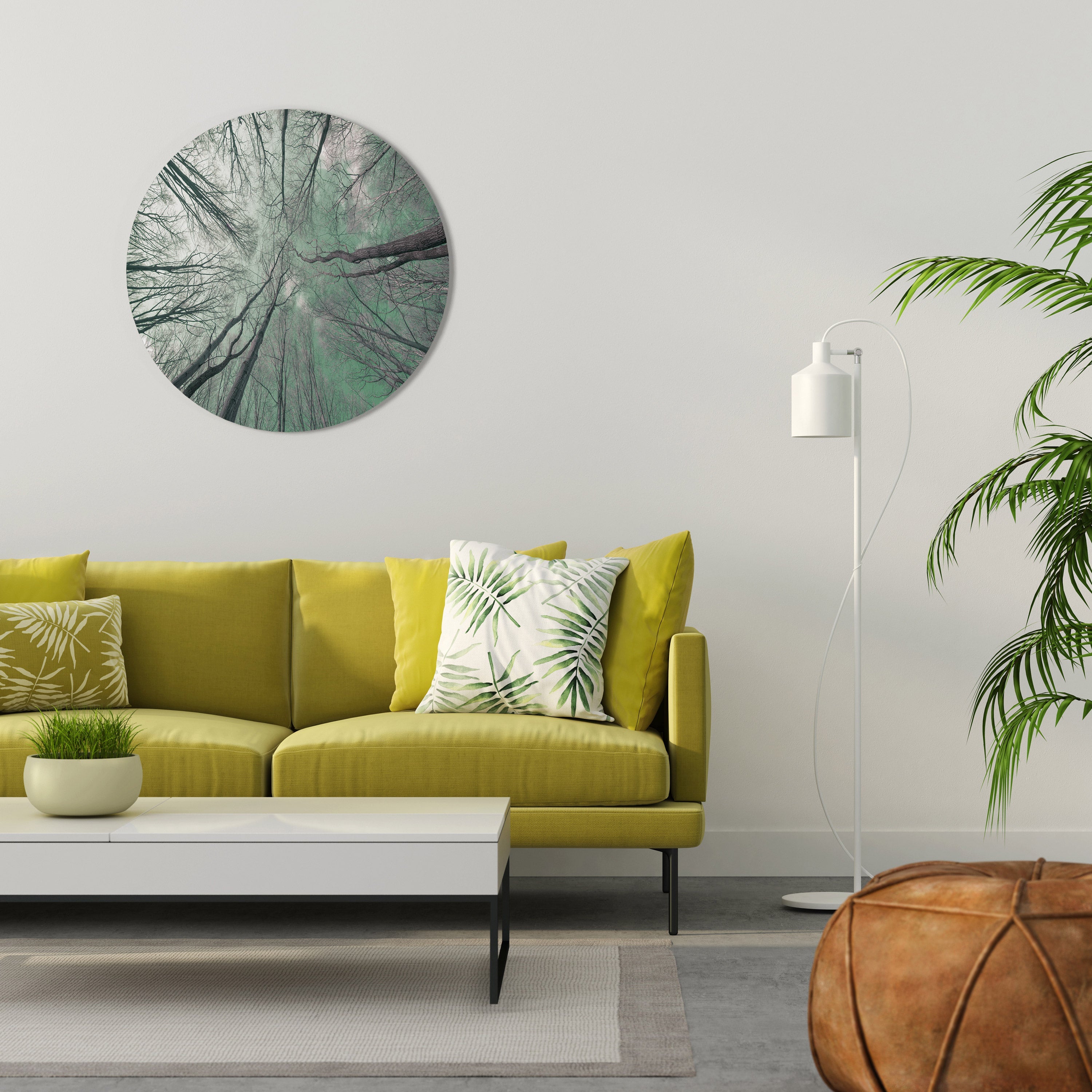 SKYWARD FANTASIES Runde Wanddekoration Ø 69 cm