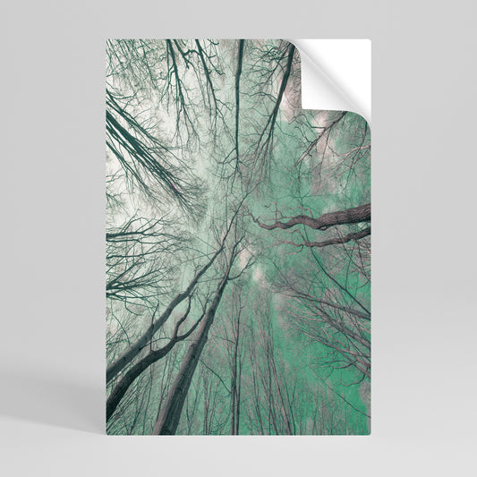 SKYWARD FANTASIES Selbstklebendes Poster - Hochformat