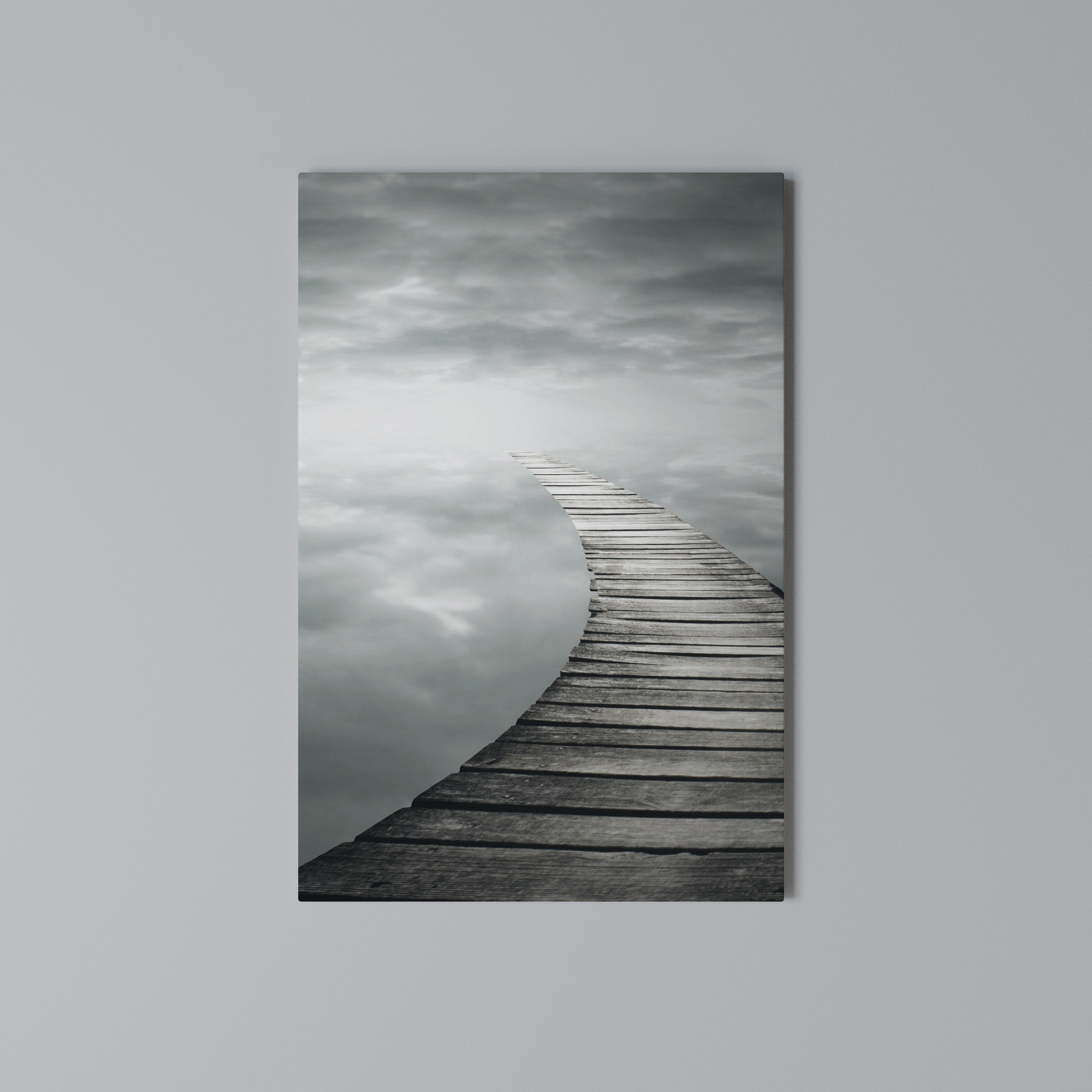 WHISPERING PATHWAYS Vertical Canvas Print