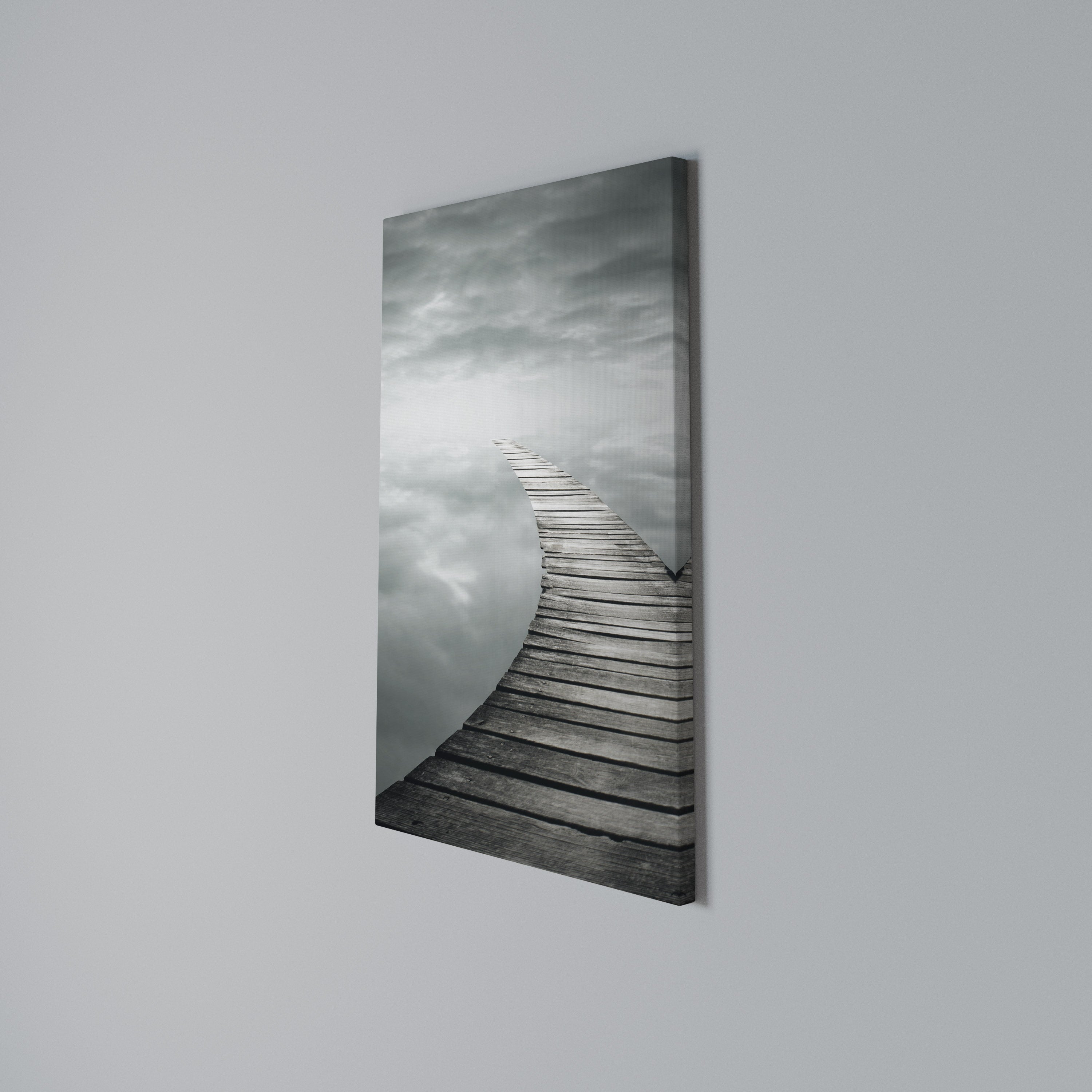 WHISPERING PATHWAYS Vertical Canvas Print