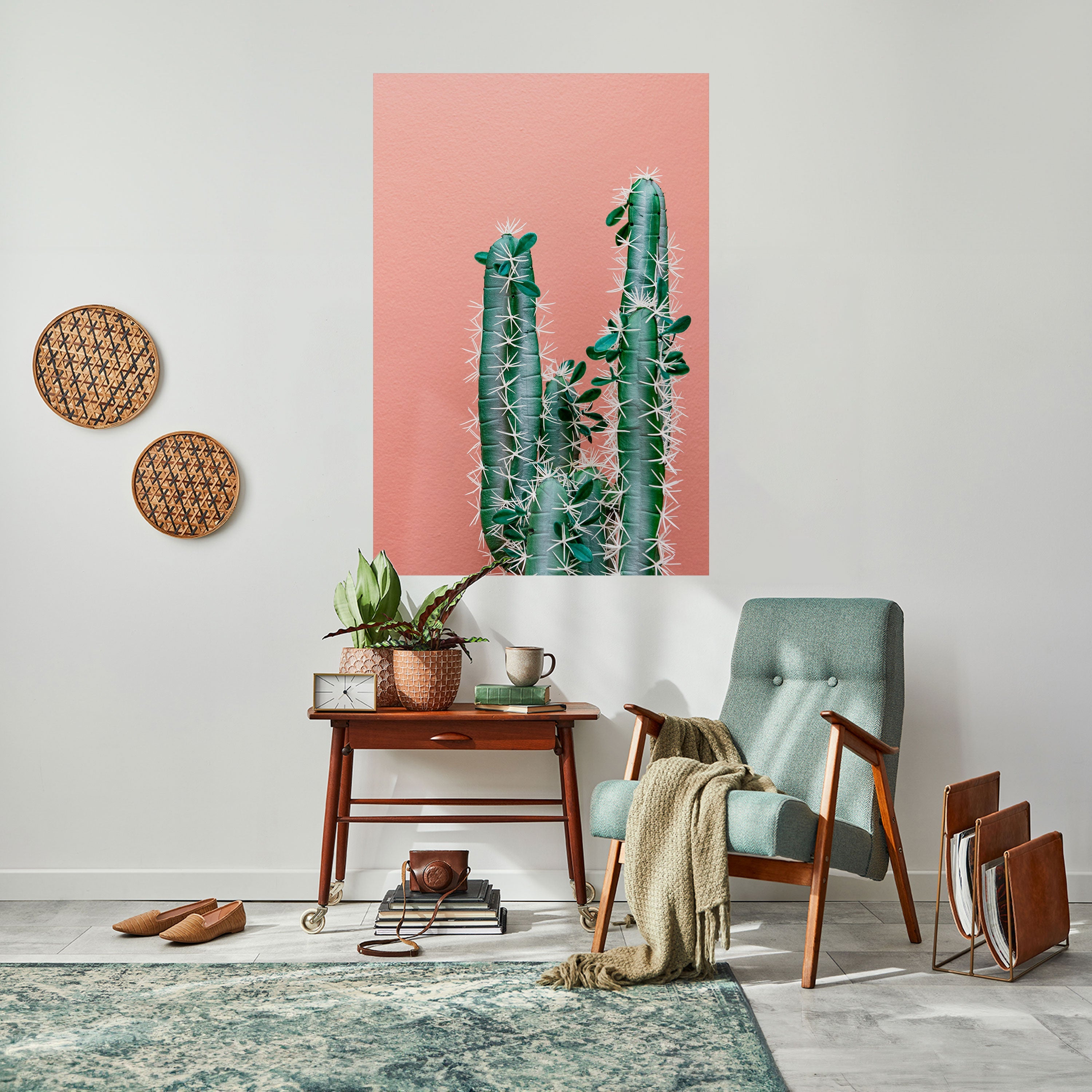 LORD CACTUS Vertikales Poster zum Abziehen und Aufkleben