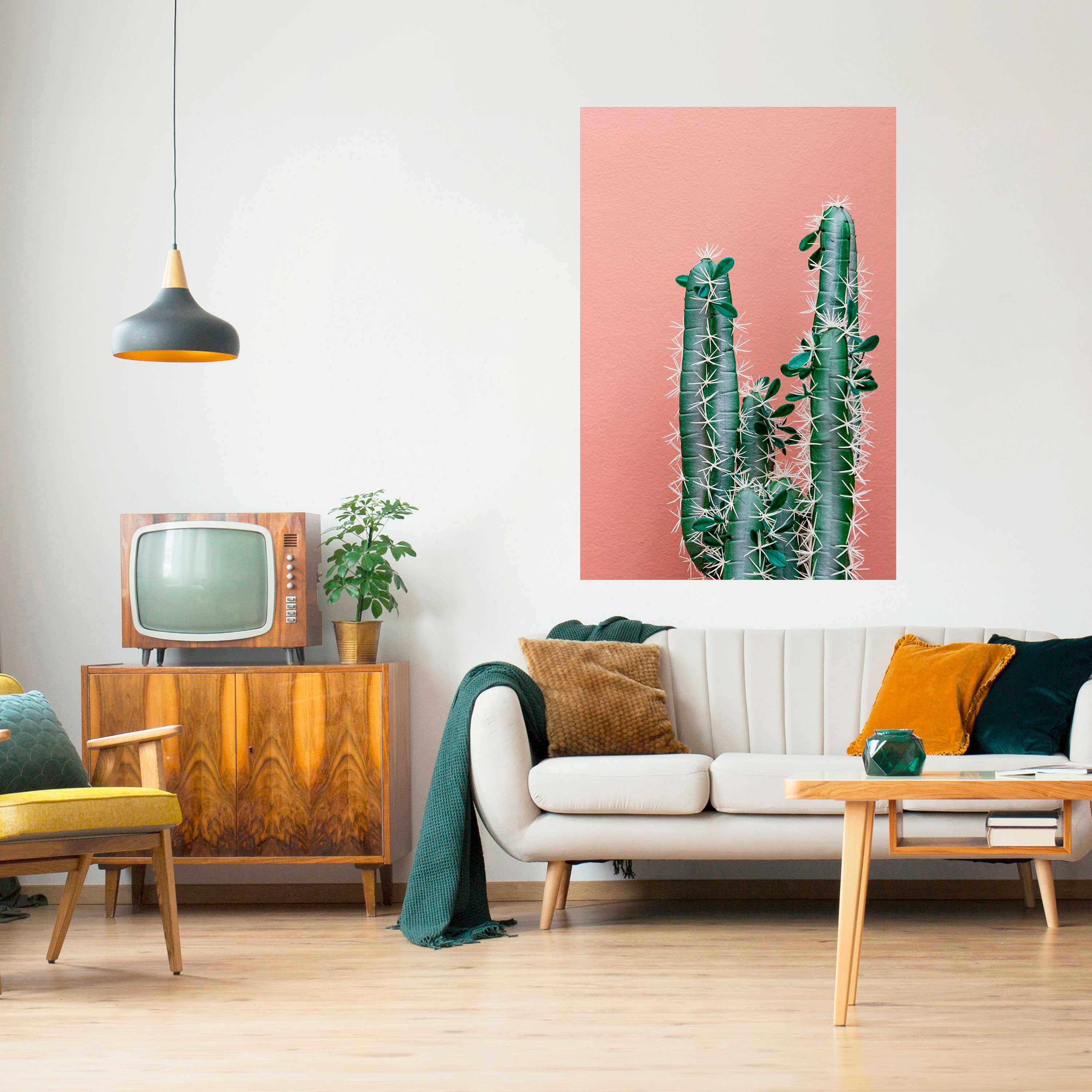 LORD CACTUS Vertikales Poster zum Abziehen und Aufkleben