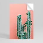 LORD CACTUS Selbstklebendes Poster - Hochformat