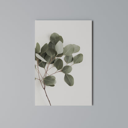 EUCALYPTUS BRANCH Vertical Canvas Print