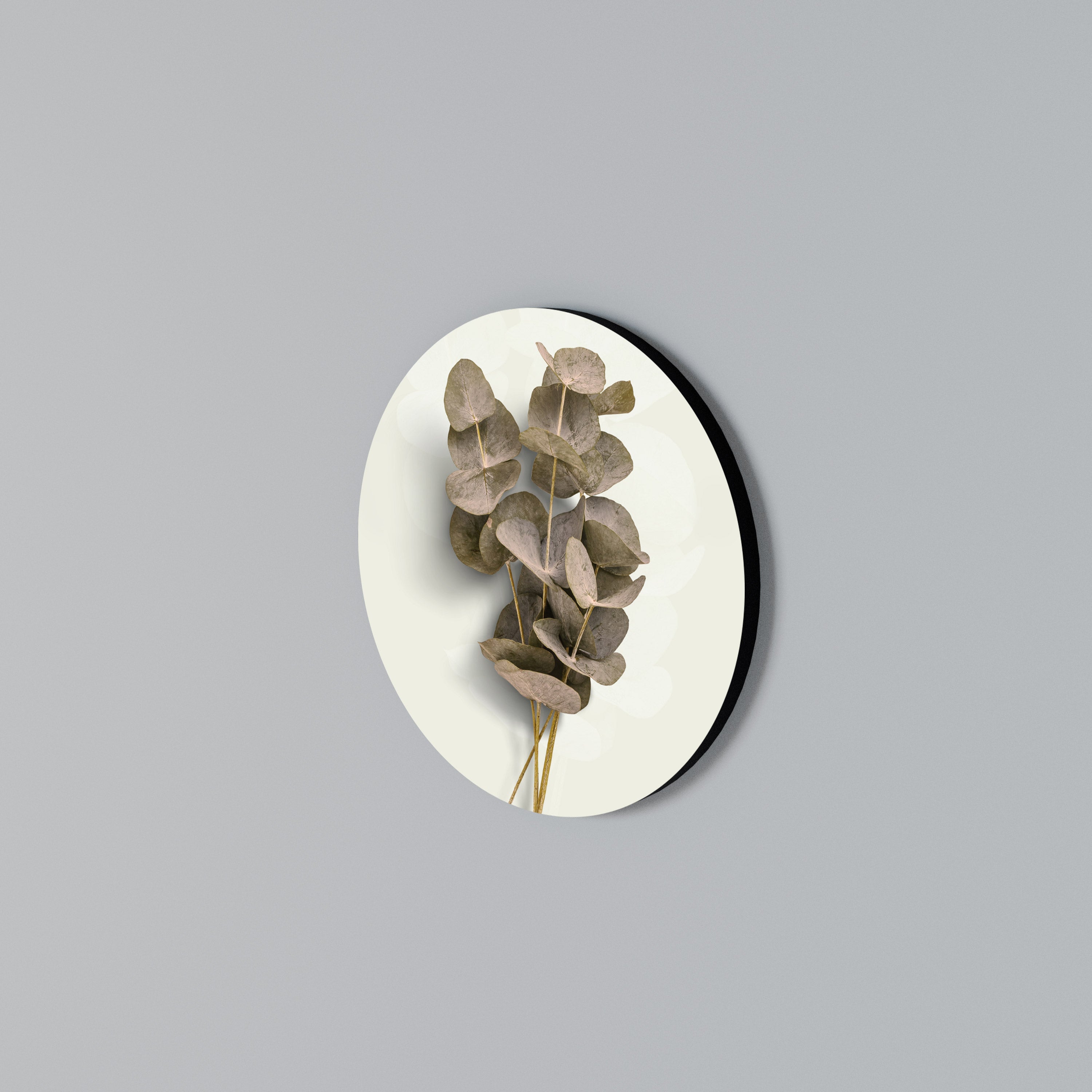 TIMELESS GREENERY Round Wall Art