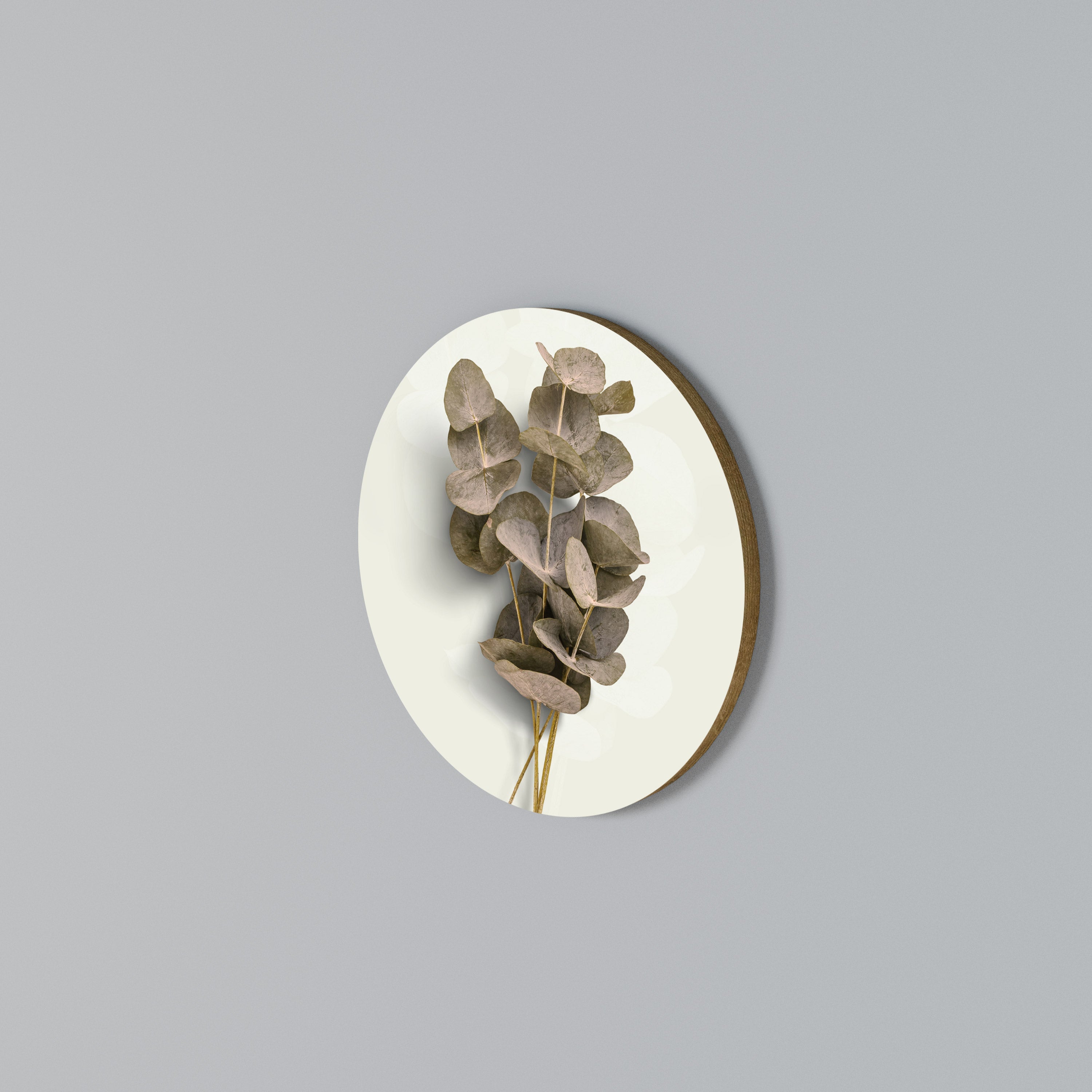 TIMELESS GREENERY Round Wall Art