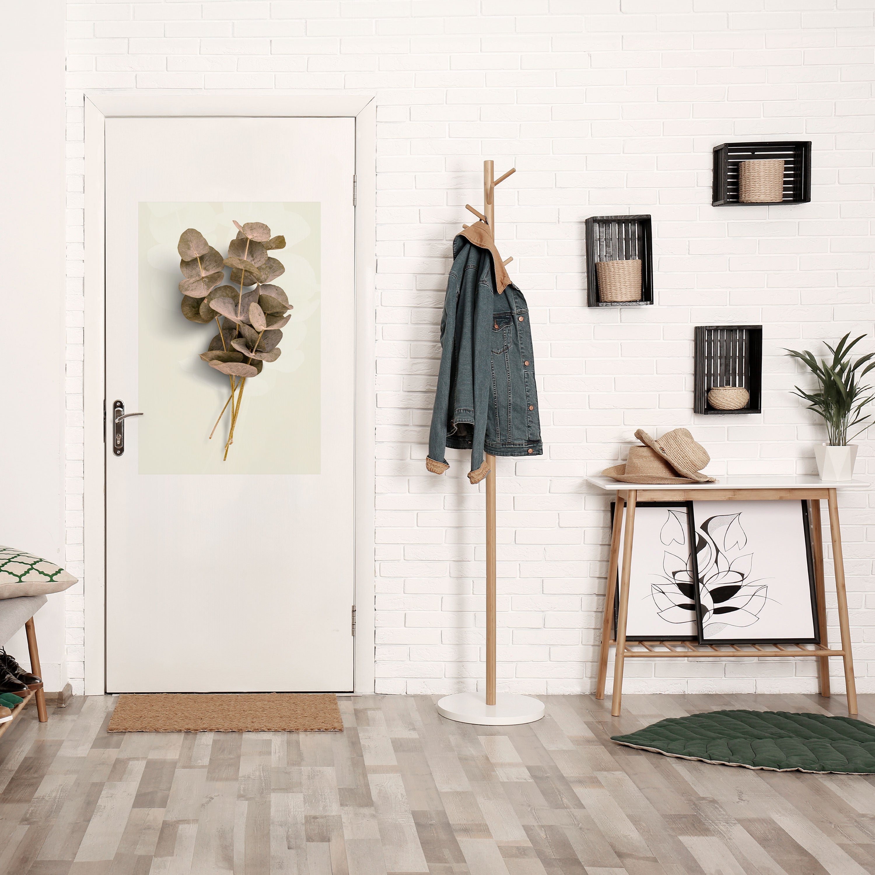 TIMELESS GREENERY Vertikales Poster zum Abziehen und Aufkleben