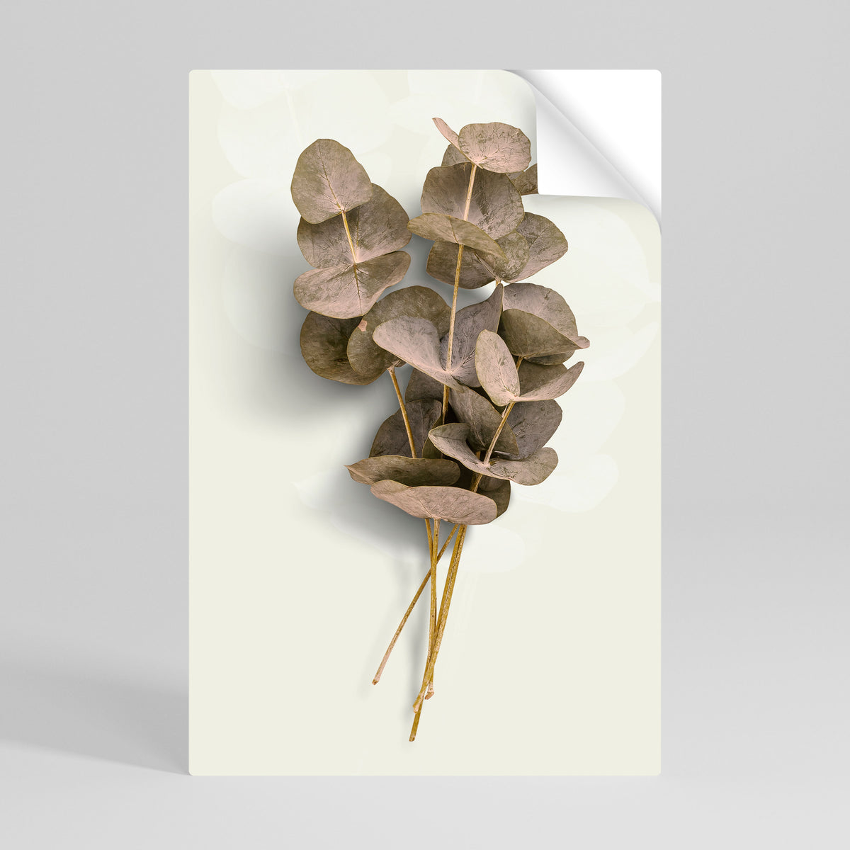 TIMELESS GREENERY Selbstklebendes Poster - Hochformat
