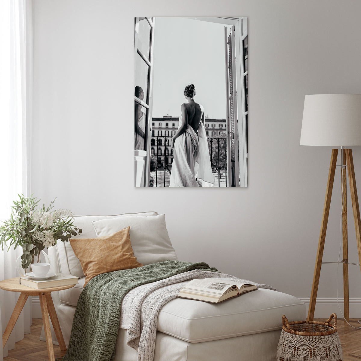 DRESS OF DREAMS Vertical Canvas Print