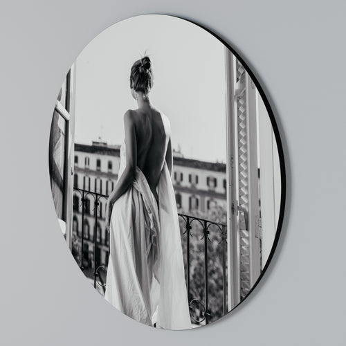 DRESS OF DREAMS Rundes Wandbild