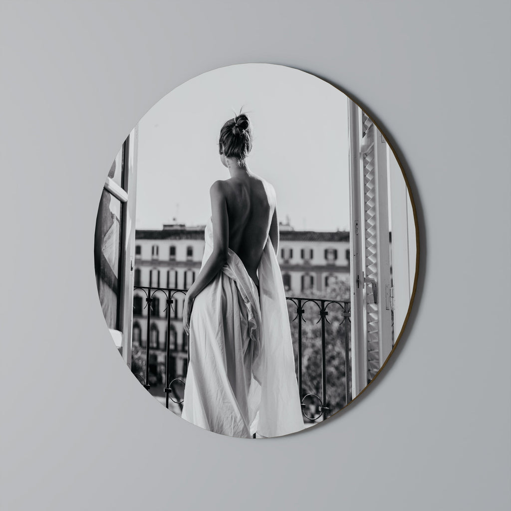 DRESS OF DREAMS Runde Wanddekoration Ø 69 cm