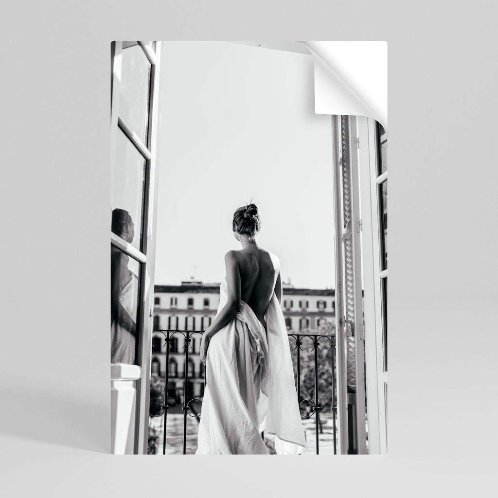 DRESS OF DREAMS Vertikales Poster zum Abziehen und Aufkleben