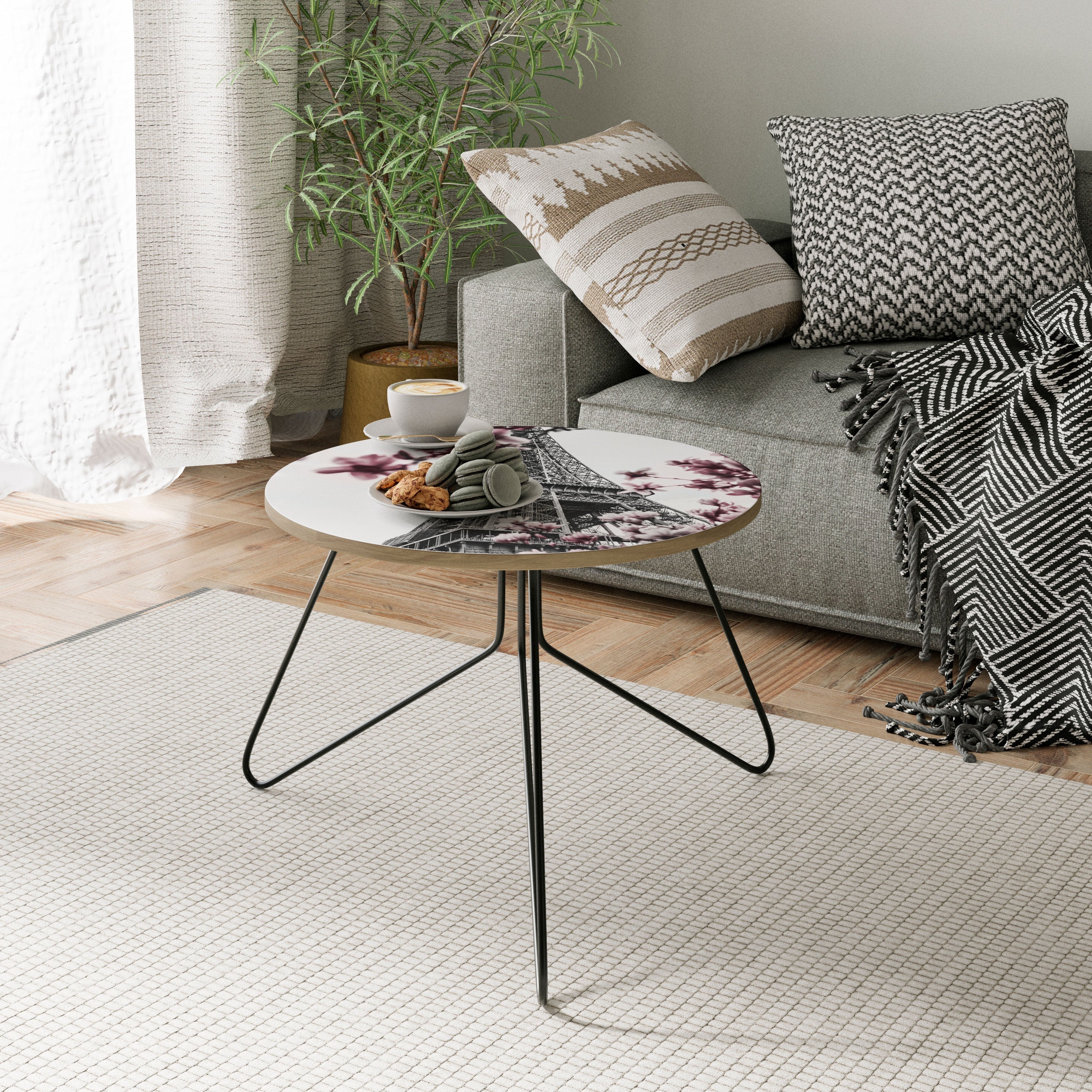 EIFFEL IN BLOOM Couchtisch 60