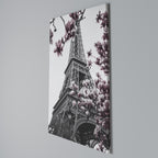 EIFFEL IN BLOOM Vertical Canvas Print