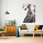 EIFFEL IN BLOOM Selbstklebendes Poster - Hochformat