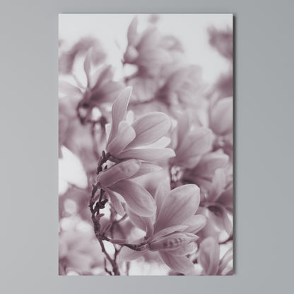 PINK BLOSSOM DREAM Vertical Canvas Print