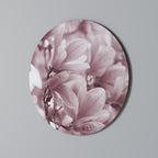 PINK BLOSSOM DREAM Runde Wanddekoration Ø 69 cm