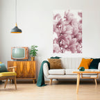 PINK BLOSSOM DREAM Selbstklebendes Poster - Hochformat