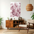 PINK BLOSSOM DREAM Selbstklebendes Poster - Hochformat