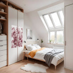 PINK BLOSSOM DREAM Selbstklebendes Poster - Hochformat