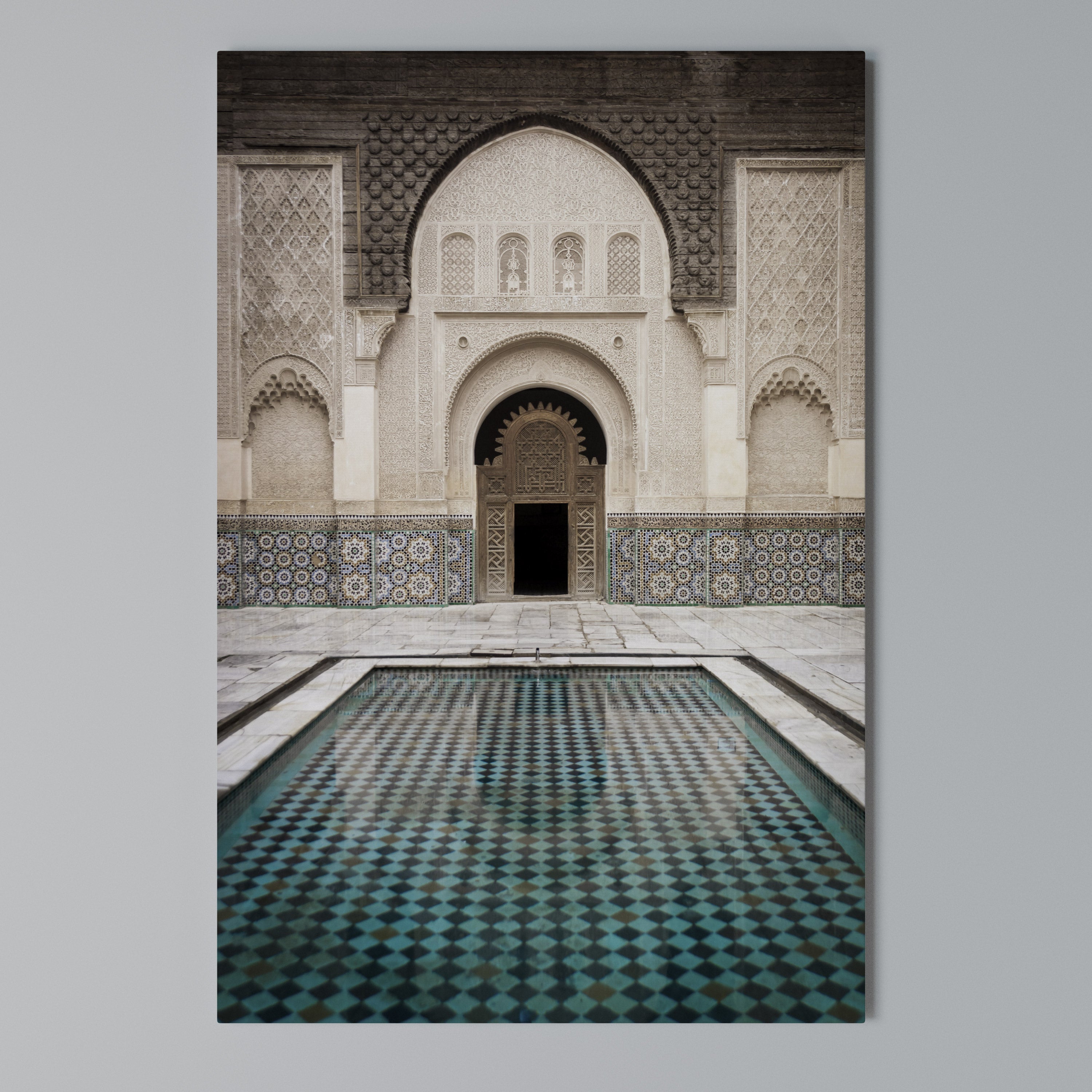 MYSTIC ENTRANCE Vertical Canvas Print