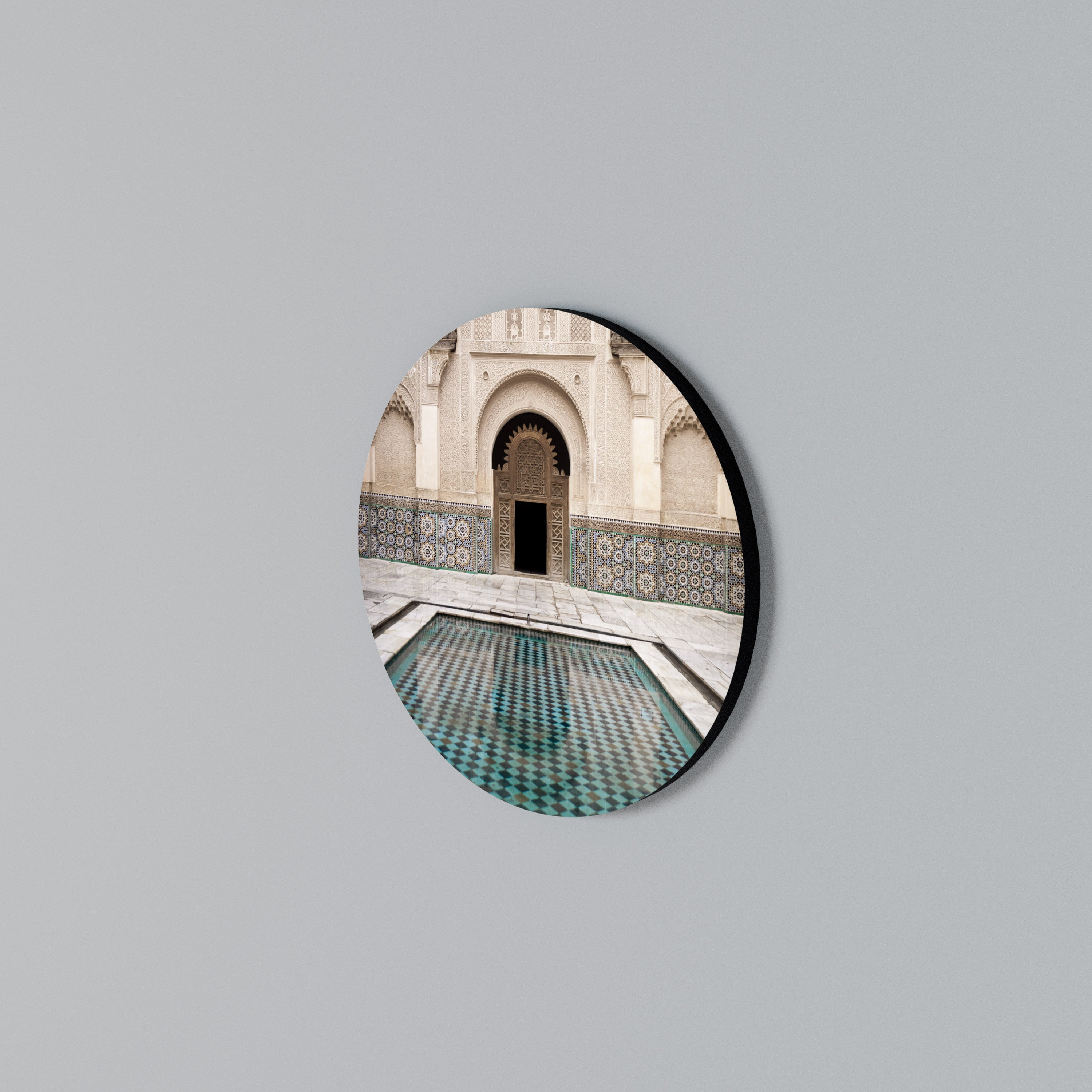 MYSTIC ENTRANCE Round Wall Art