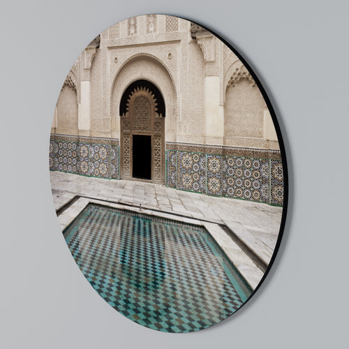 MYSTIC ENTRANCE Round Wall Art