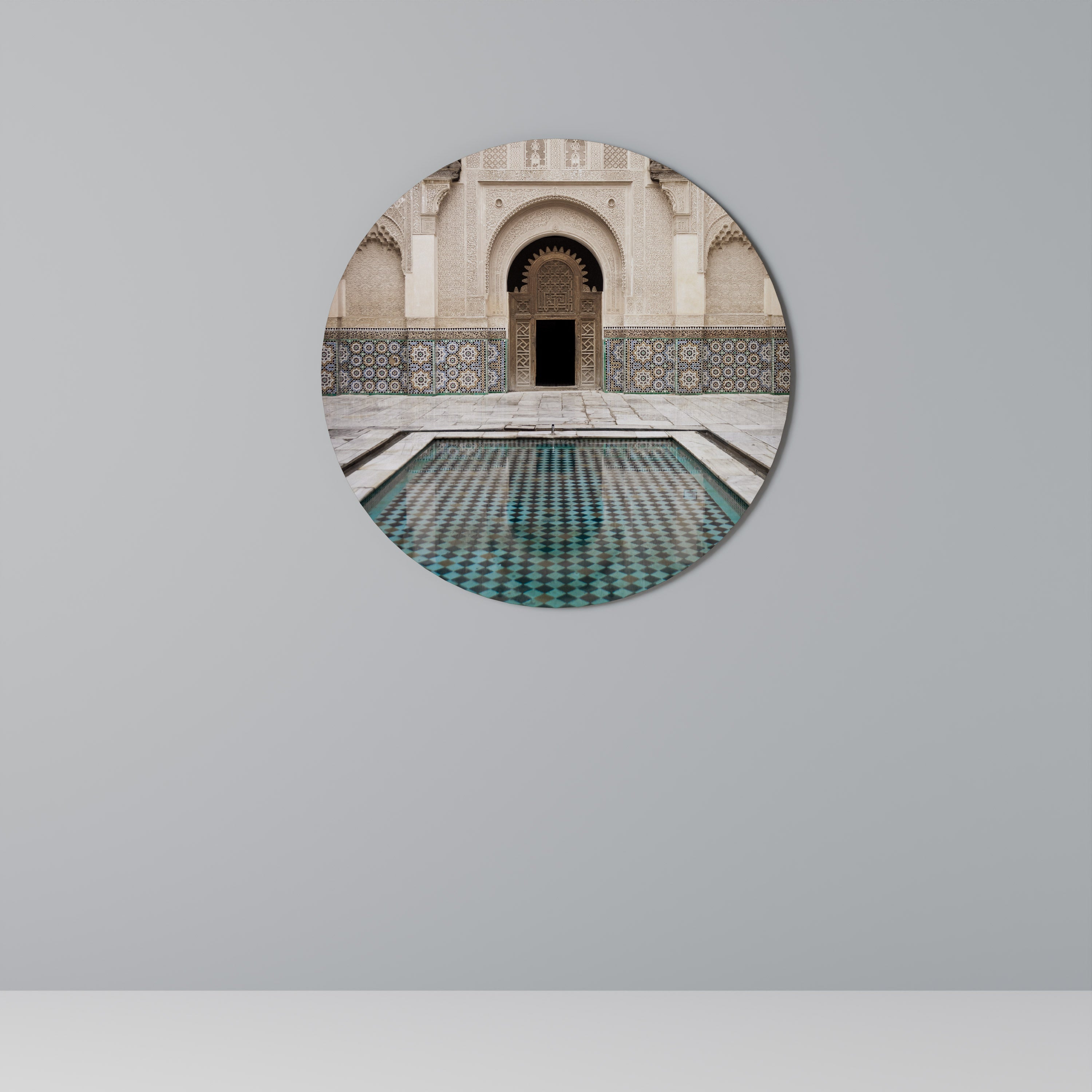 MYSTIC ENTRANCE Runde Wanddekoration Ø 69 cm