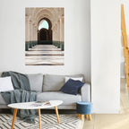 ARCHES OF SERENITY Selbstklebendes Poster - Hochformat