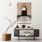 ARCHES OF SERENITY Selbstklebendes Poster - Hochformat