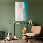 SAND AND SEA HARMONY Peel and Stick Vertical Poster