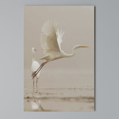 ELEGANT ASCENT Vertical Canvas Print