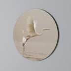 ELEGANT ASCENT Runde Wanddekoration Ø 69 cm