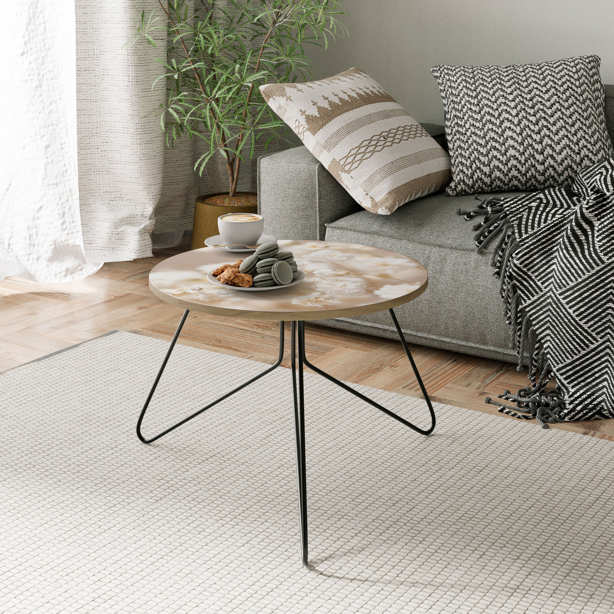 GHOSTLY BLOOM Couchtisch