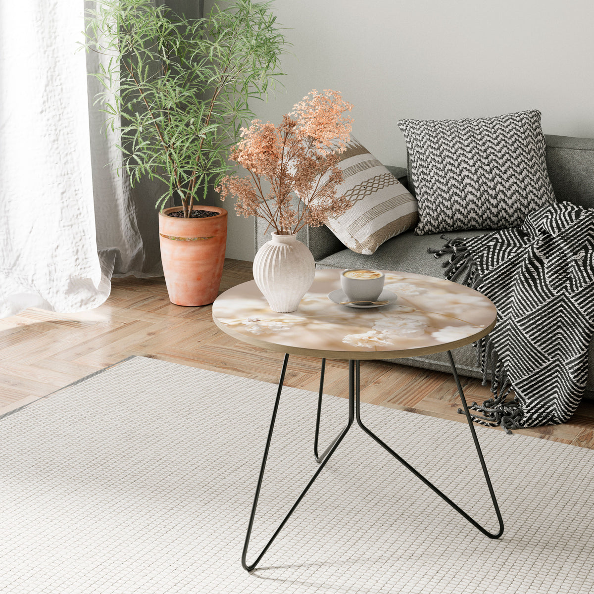 GHOSTLY BLOOM Couchtisch