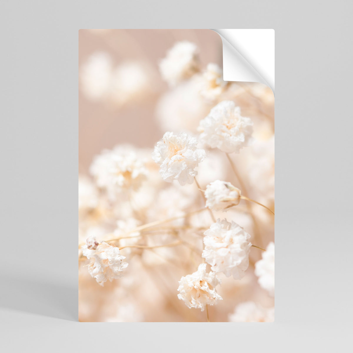 GHOSTLY BLOOM Selbstklebendes Poster - Hochformat