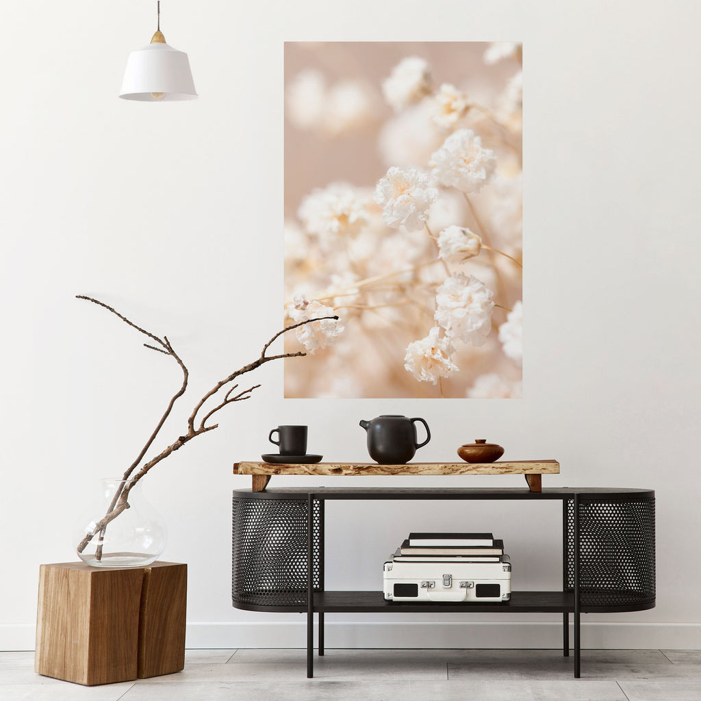 GHOSTLY BLOOM Vertikales Poster zum Abziehen und Aufkleben