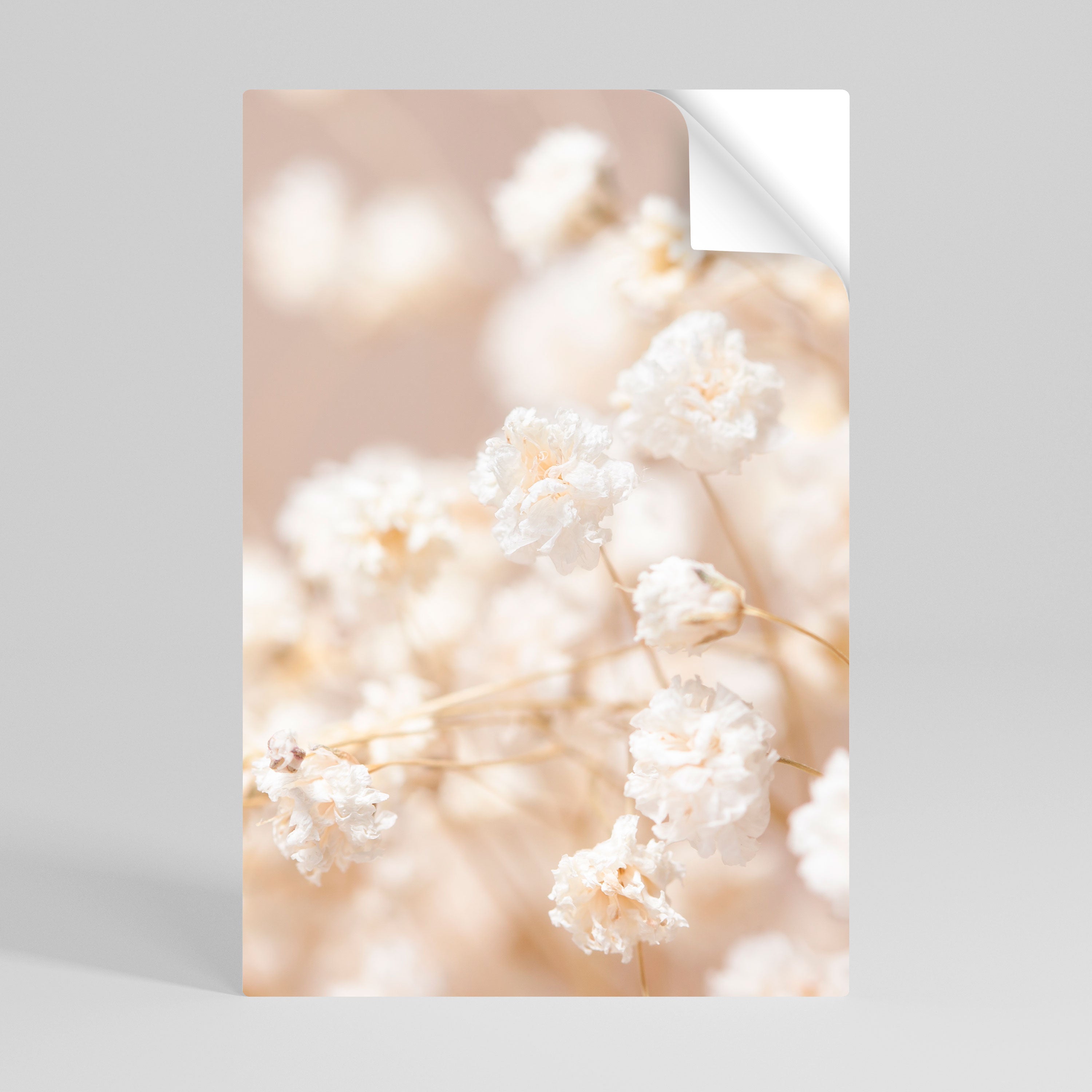 GHOSTLY BLOOM Vertikales Poster zum Abziehen und Aufkleben