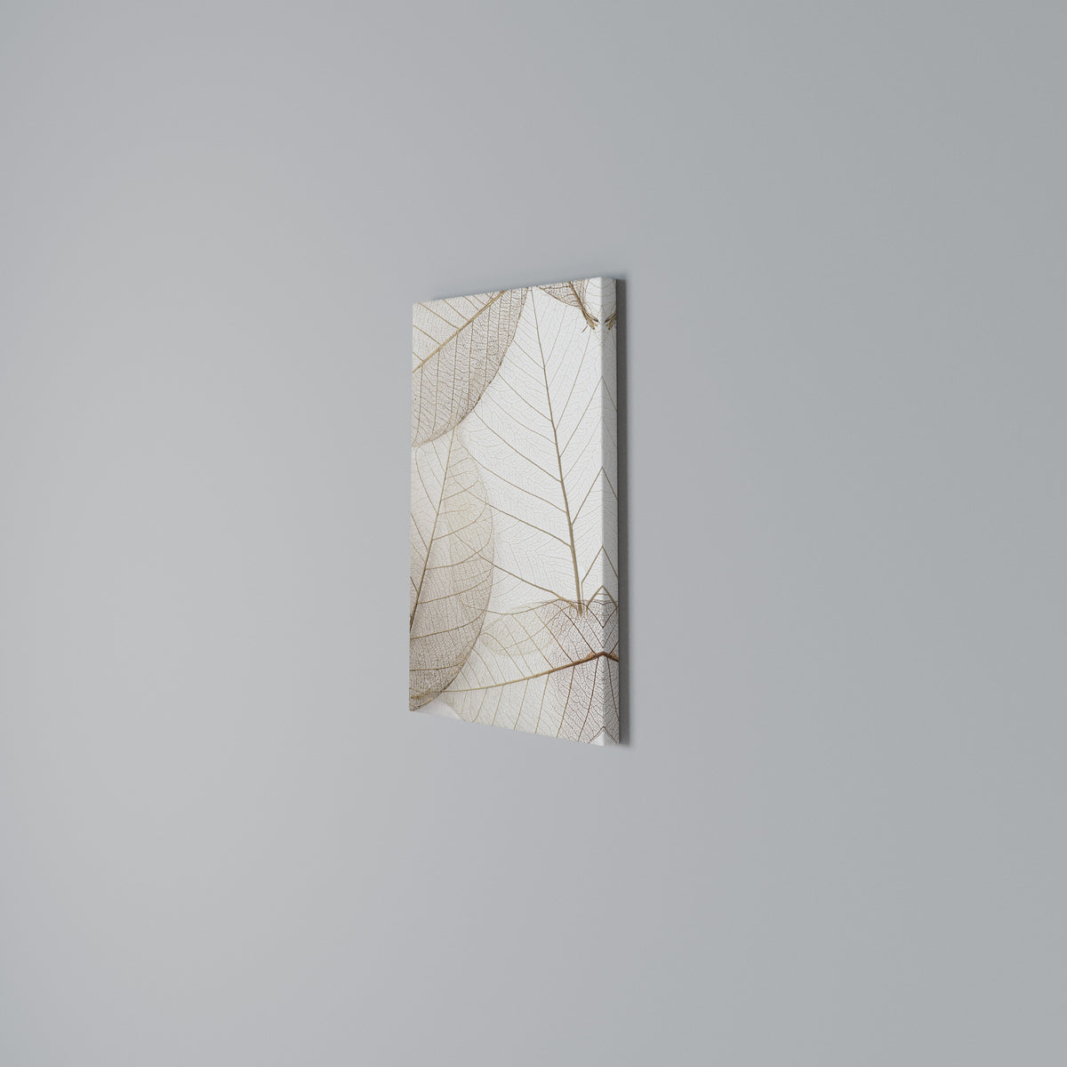 ETHEREAL VEINED GRACE Vertical Canvas Print