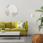 ETHEREAL VEINED GRACE Runde Wanddekoration Ø 69 cm