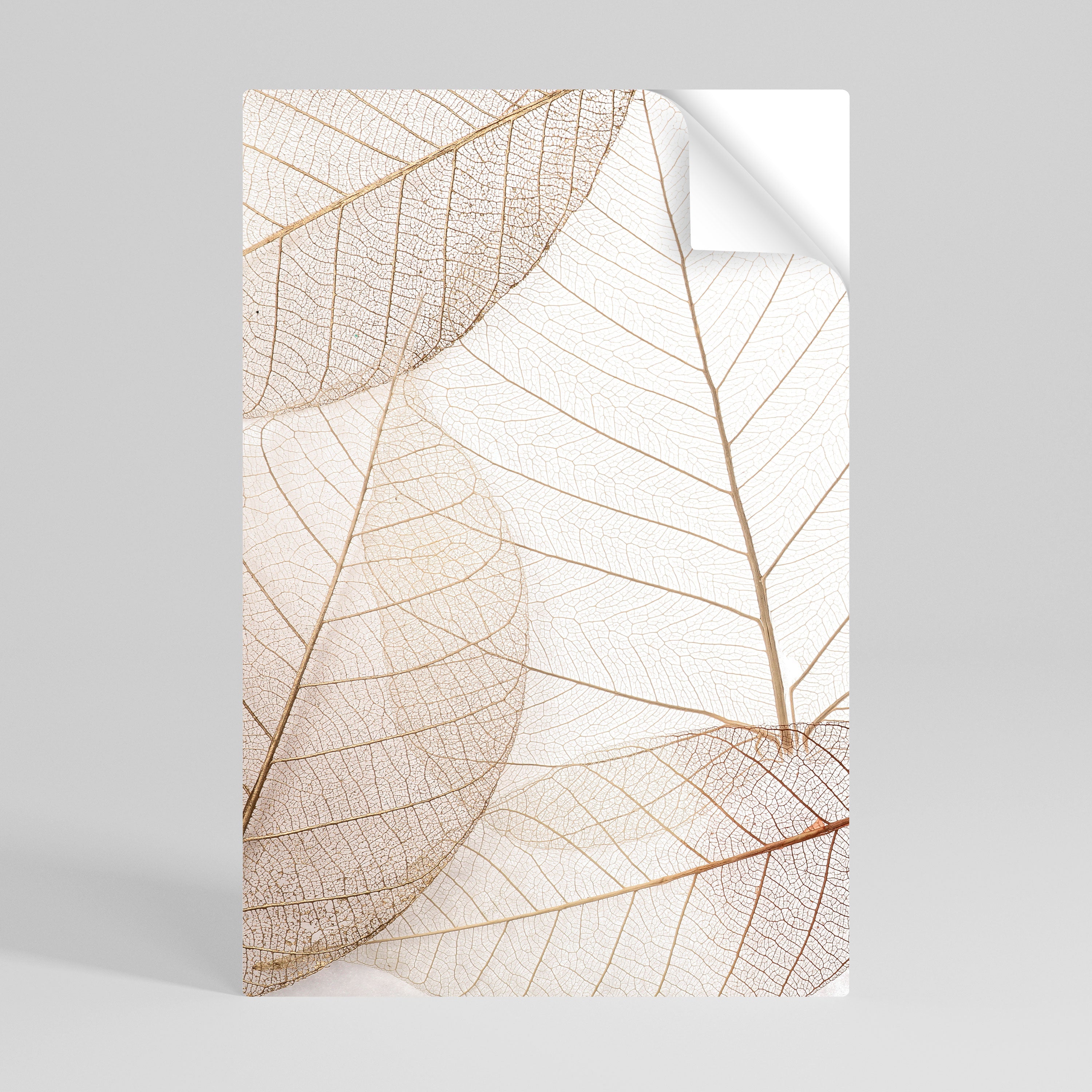 Ethereal Veined Grace Vertikales Poster zum Abziehen und Aufkleben