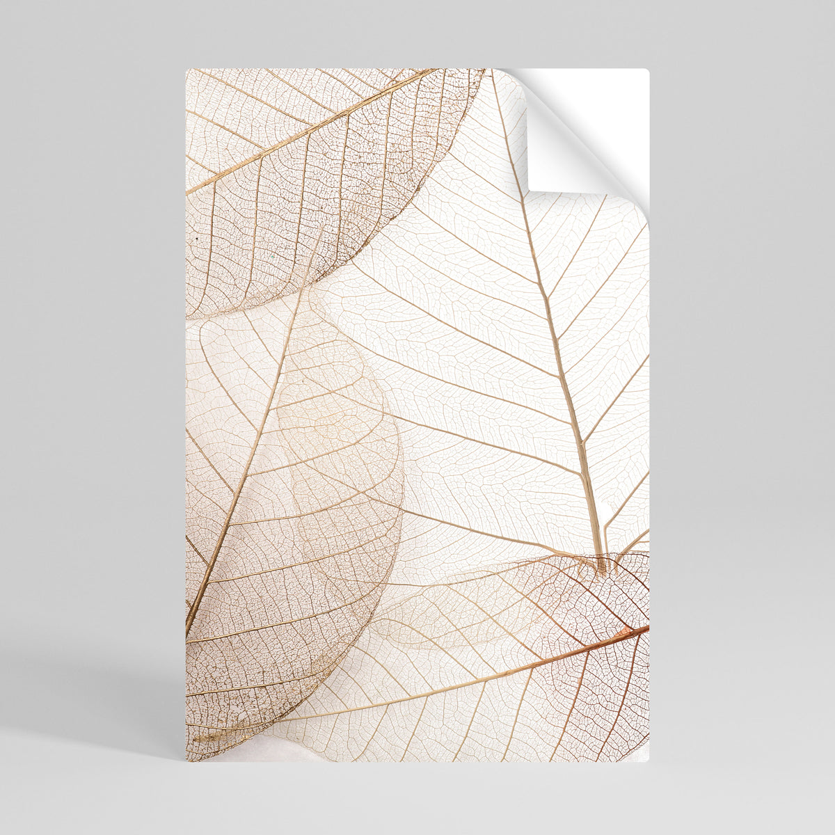 ETHEREAL VEINED GRACE Selbstklebendes Poster - Hochformat